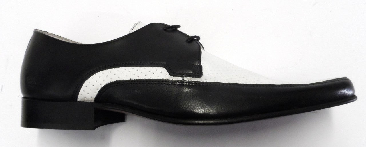 IKON Original The Jam Shoe Black and White Mod Shoes