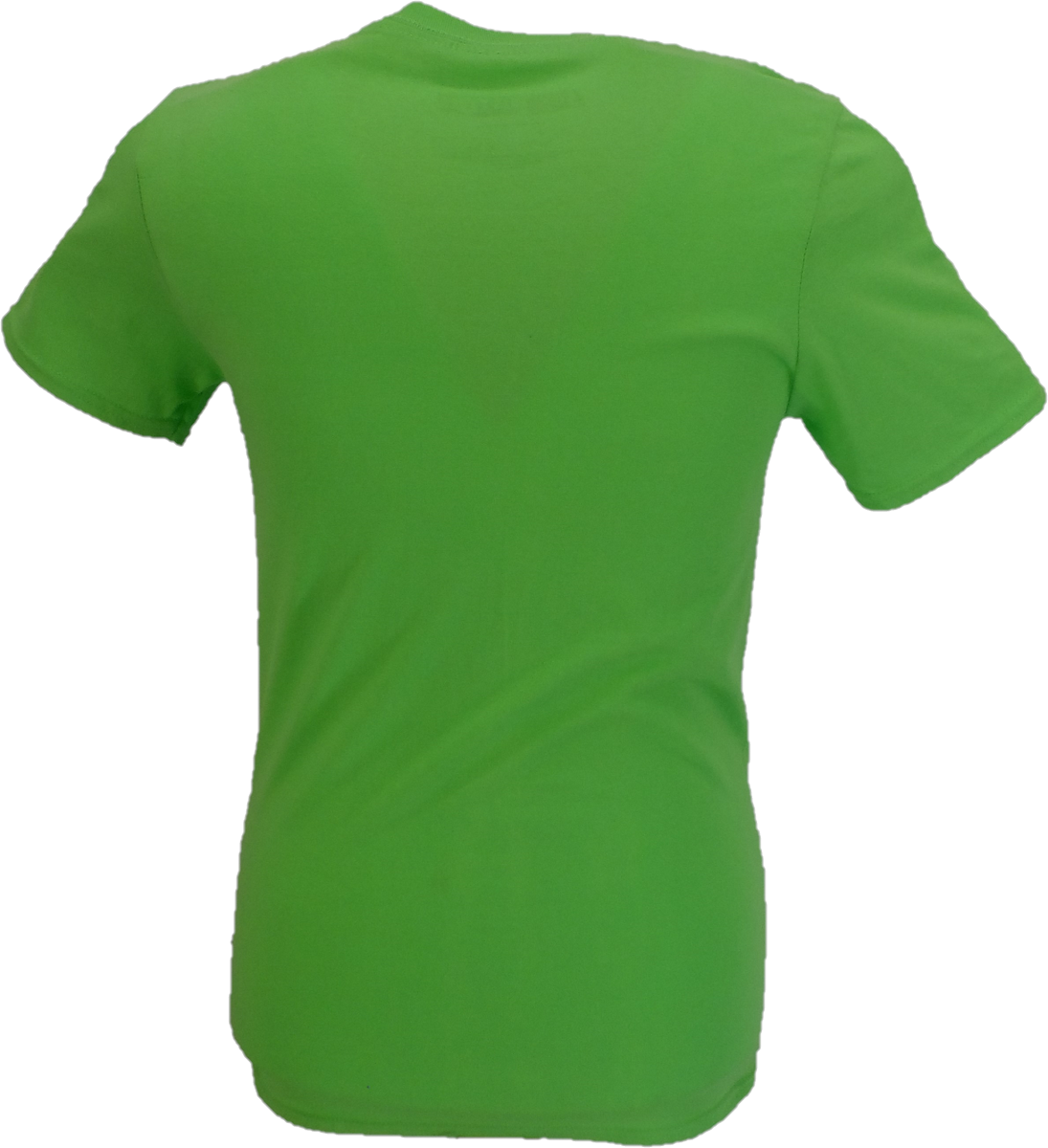Mens Lime Green Official Sex Pistols NMTB T Shirt
