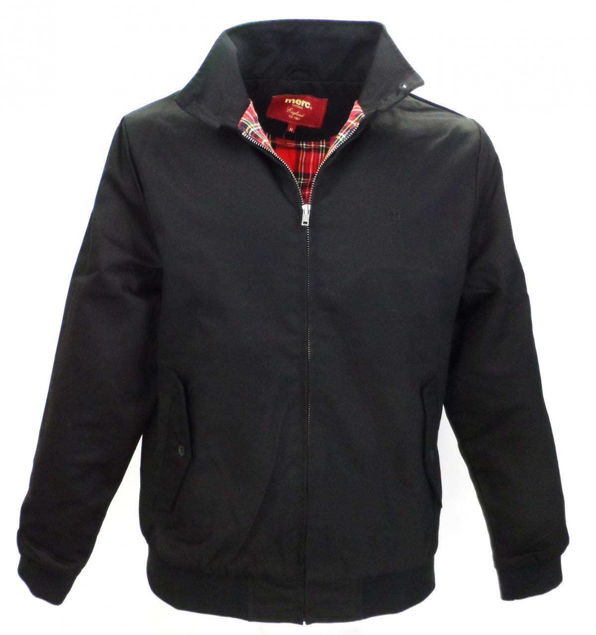 Merc London Black Harrington Jacket – Mazeys UK