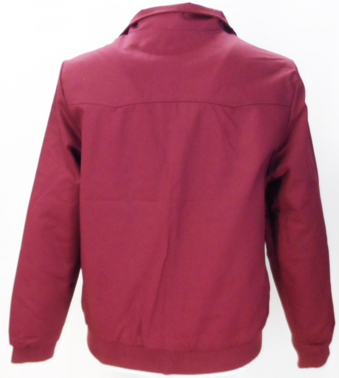 Merc Burgundy Harrington Jacket