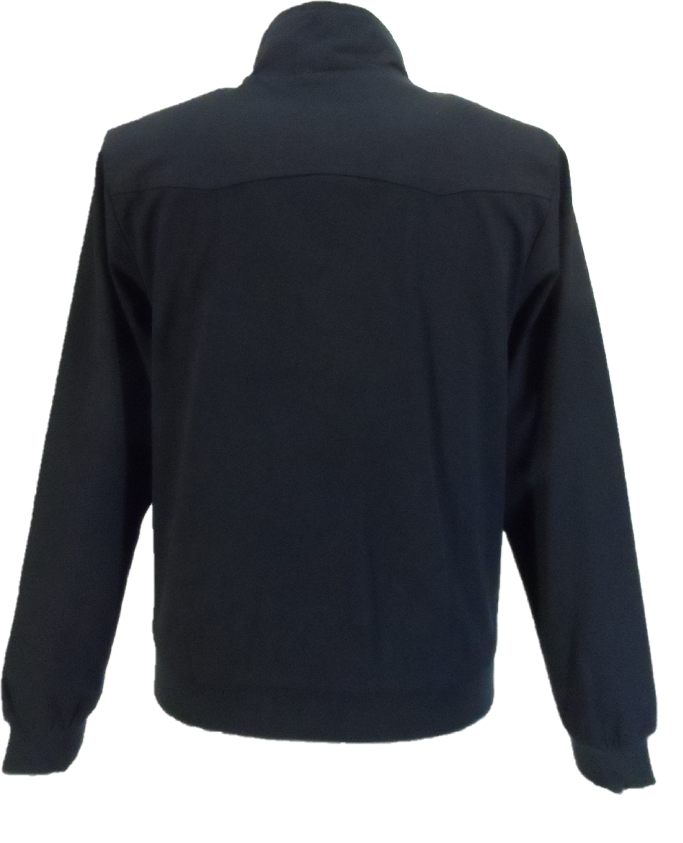 Merc Mens Navy Harrington Jacket