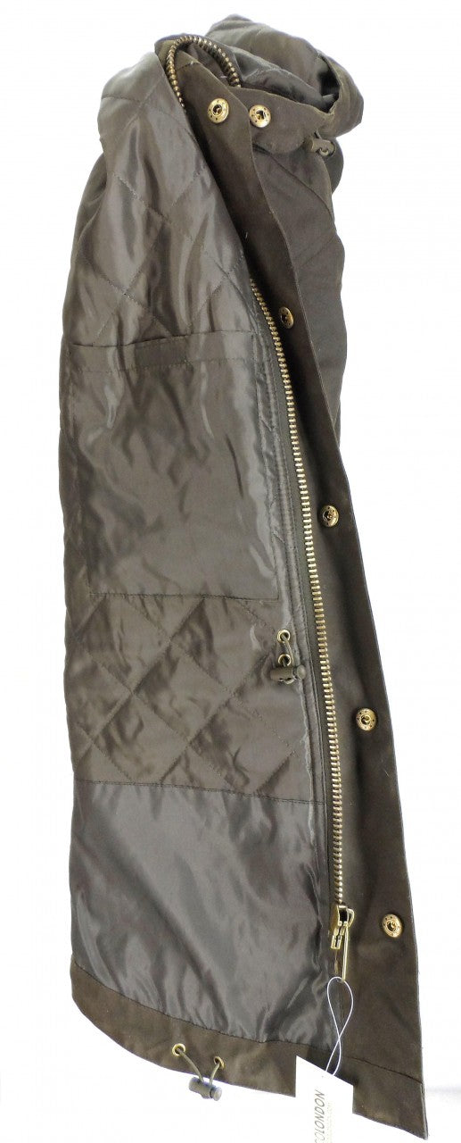 Relco Olive Green Waxed Military Style Coats