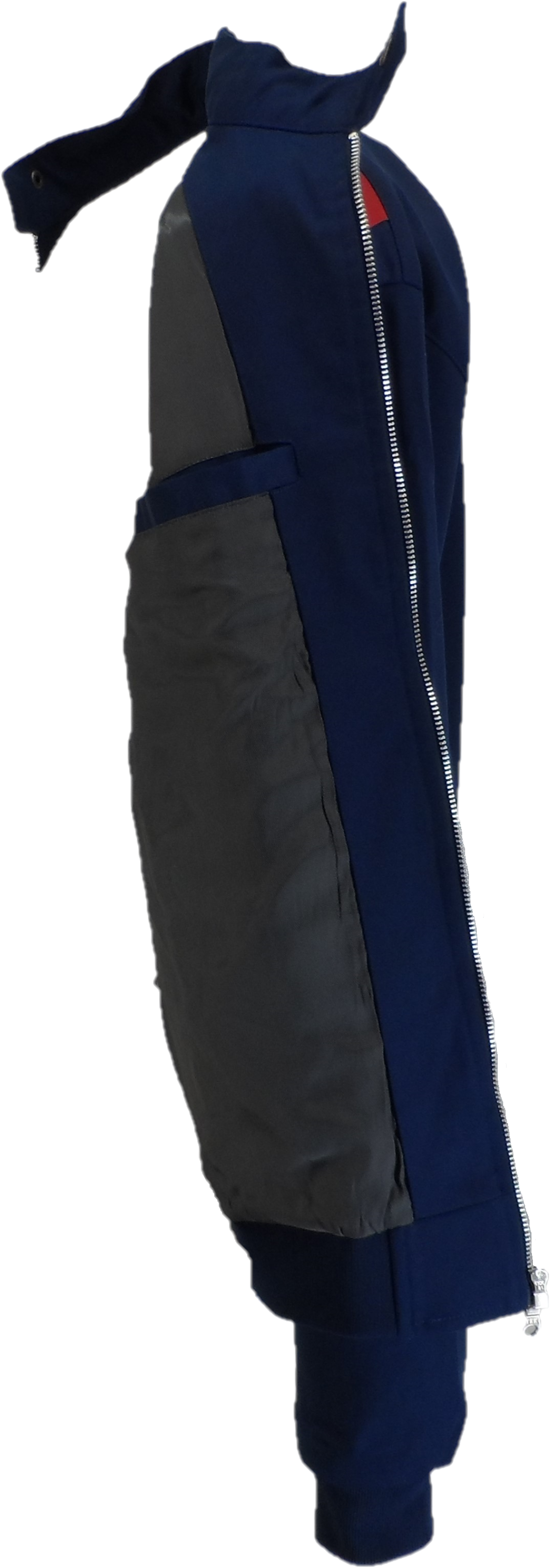 Real Hoxton Mens Dark Blue Rally Jacket