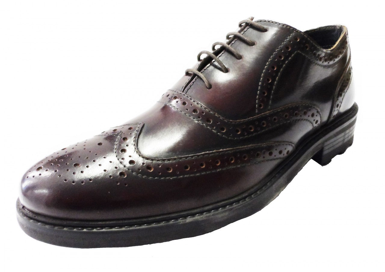 Men's Vintage Real Leather Brogues