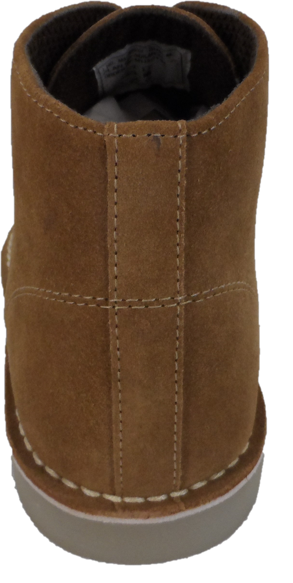 Roamers Sand 3 Eyelet Retro Mod Style Real Suede Desert Boots