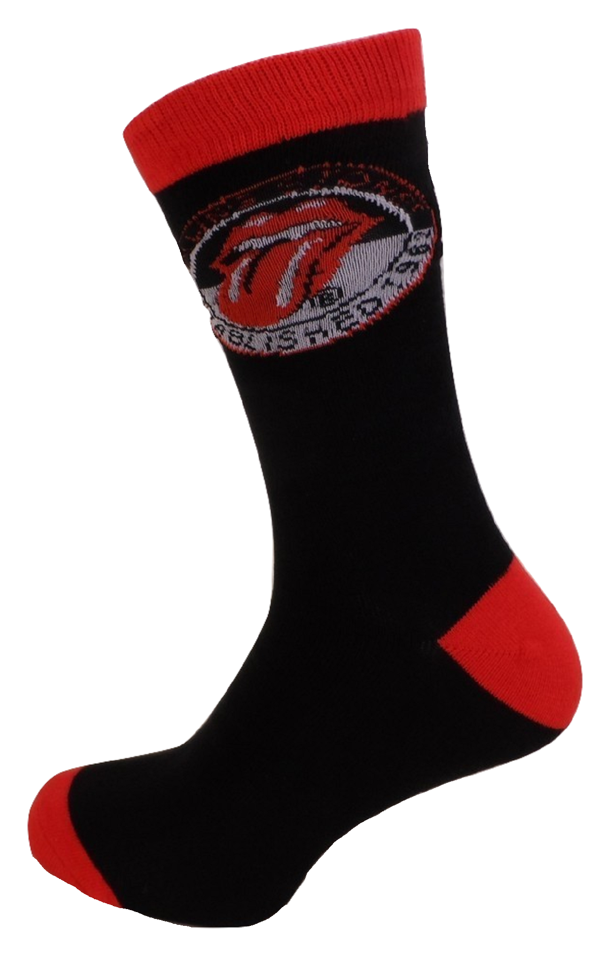 Mens Officially Licensed Rolling Stones Logo Socks