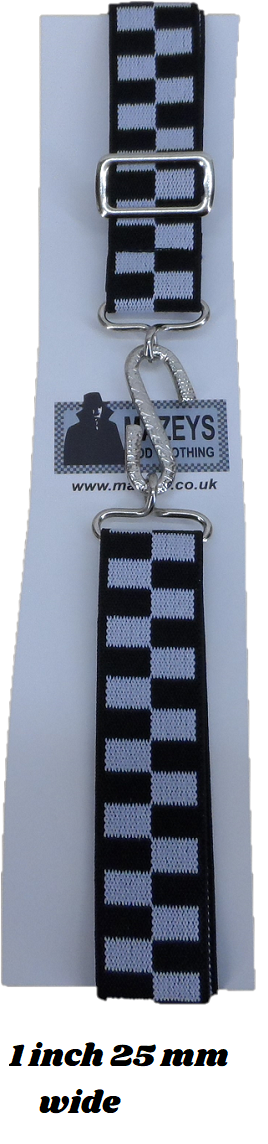 Retro Unisex 70s 1 Inch Wide Elastic Snake Belts Many Colours