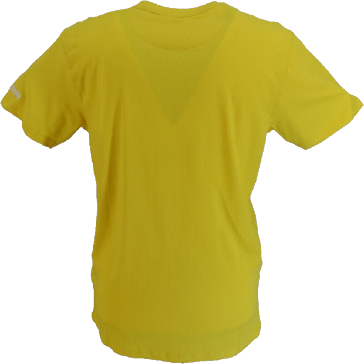 Lambretta Mens Passion Fruit Checkerboard Block Retro T Shirt
