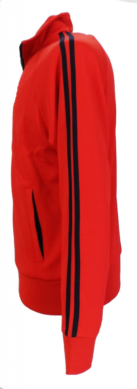 Relco Mens Red Retro Track Tops