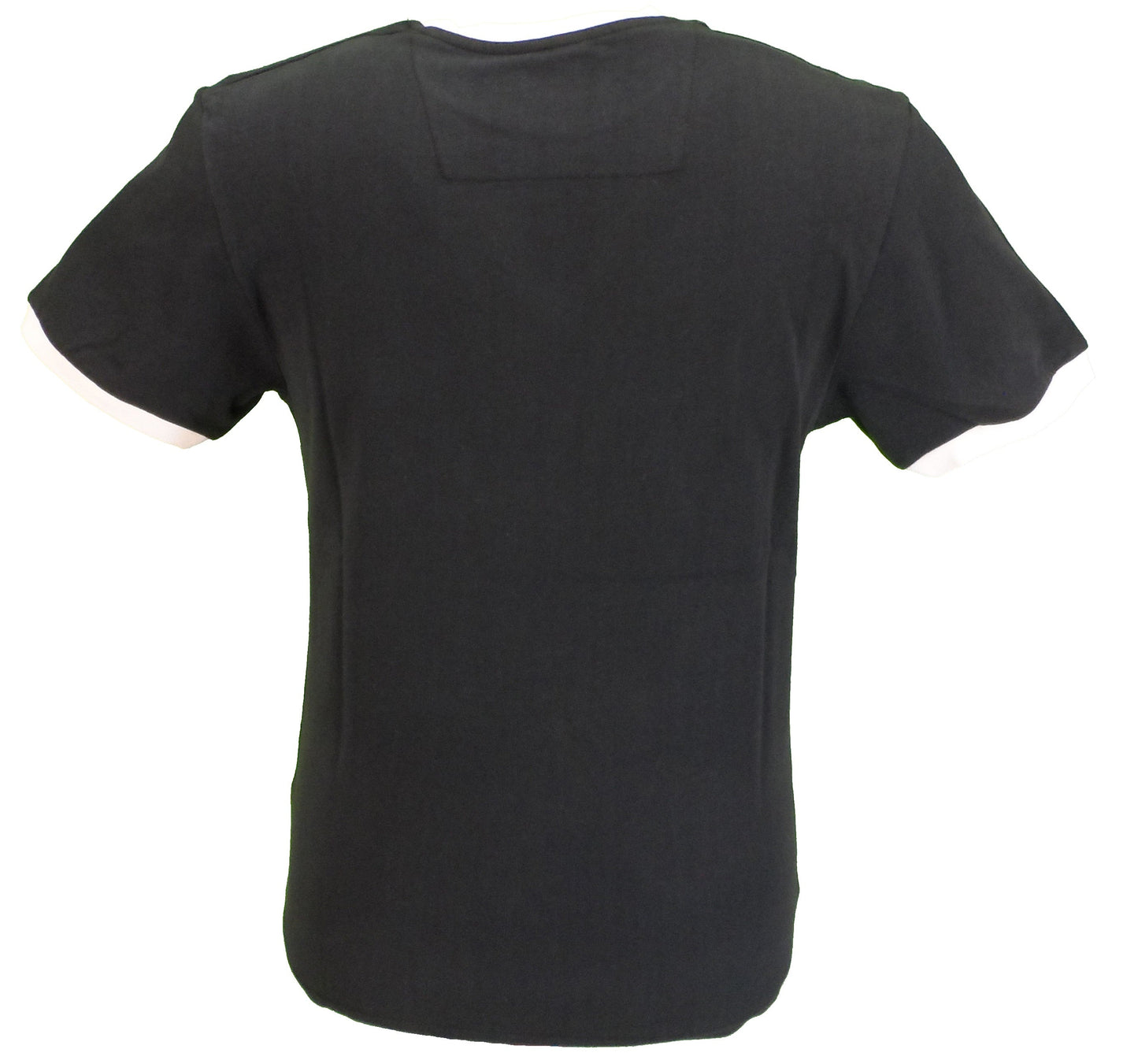 Trojan Records Mens Black Spirit of 69 100% Cotton Peach T-Shirt