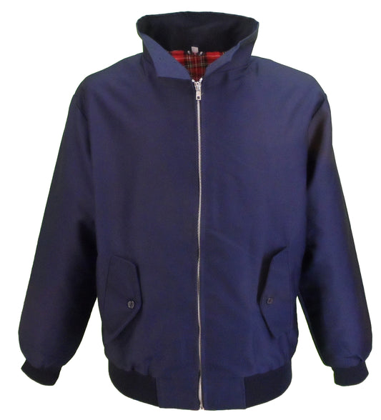 navy harrington jacket
