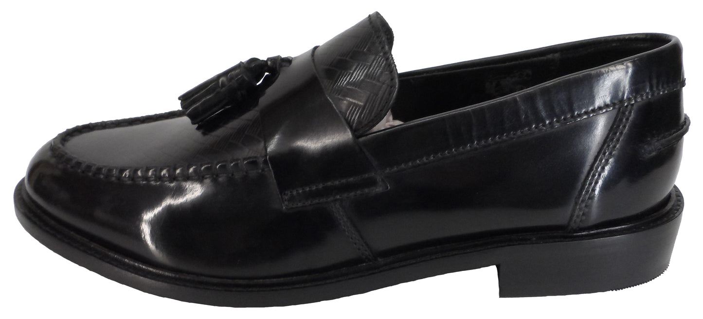 Ikon Original Weaver Black Retro, Tassel Loafers