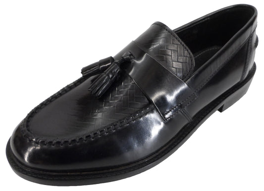 Ikon Original Weaver Black Retro, Tassel Loafers