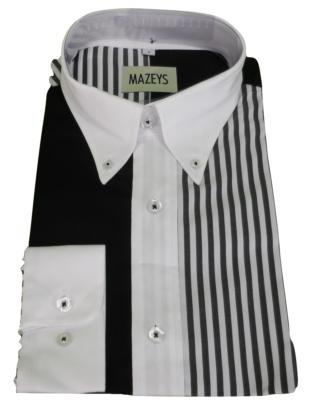 Mens The Who Retro Black and White Mod 100% Cotton Shirts