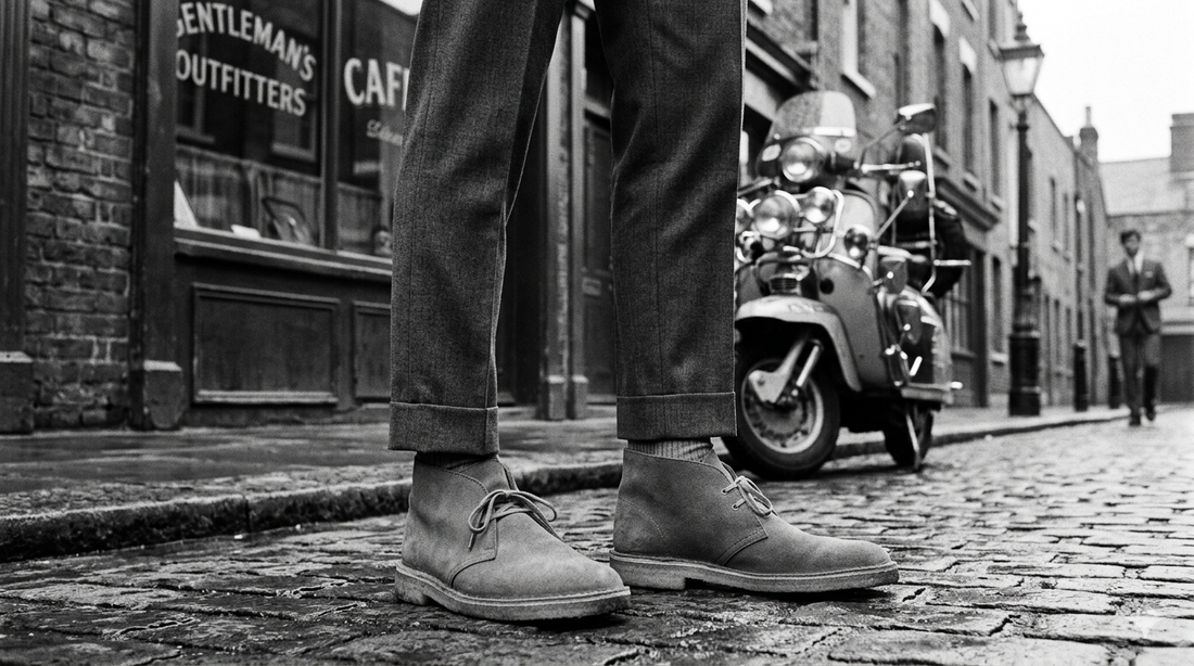The Desert Boot Diaries: Why This 1940s Military Shoe Became a Mod Essential