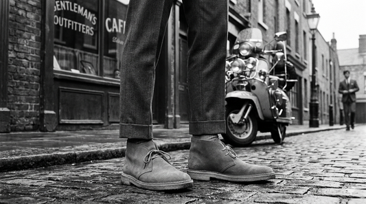 The Desert Boot Diaries: Why This 1940s Military Shoe Became a Mod Essential