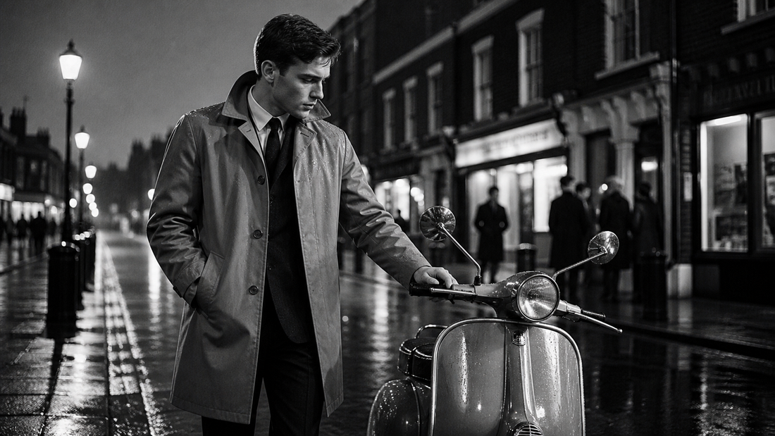 The Mac: Mod Rain Armour on the Scooter Run