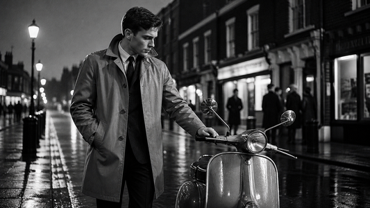 The Mac: Mod Rain Armour on the Scooter Run