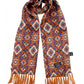 Tootal Mens Retro Paisley Print 100% Silk Scarves