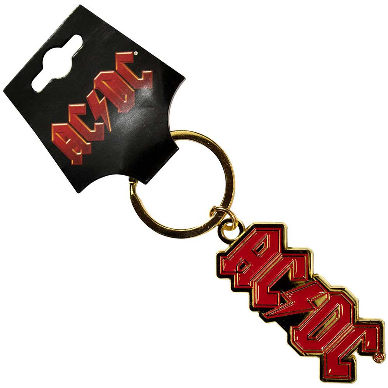 The Classic AC/DC Metal Key Rings