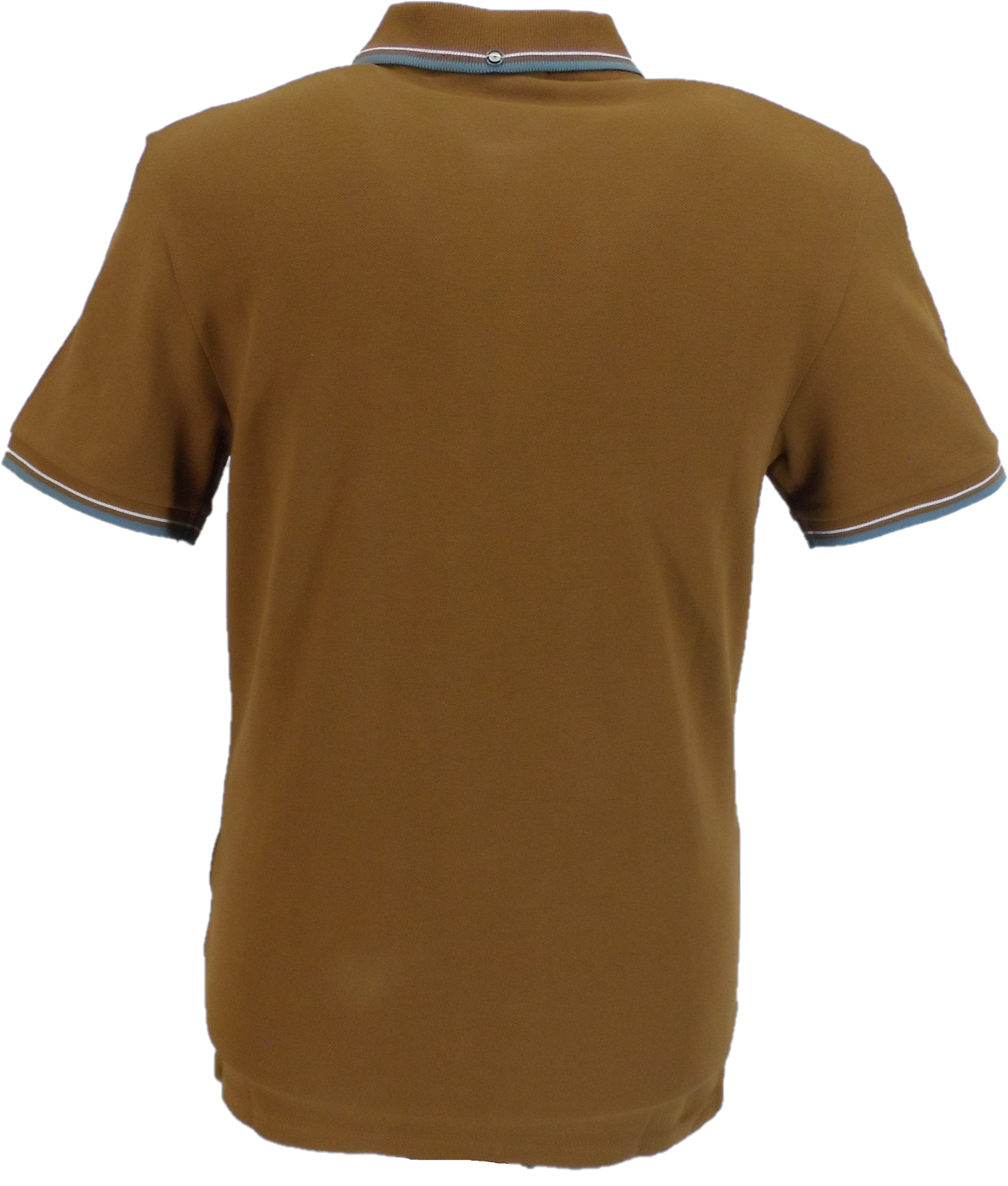 Ben Sherman Herren-Poloshirt in Ginger Brown aus 100 % Baumwolle