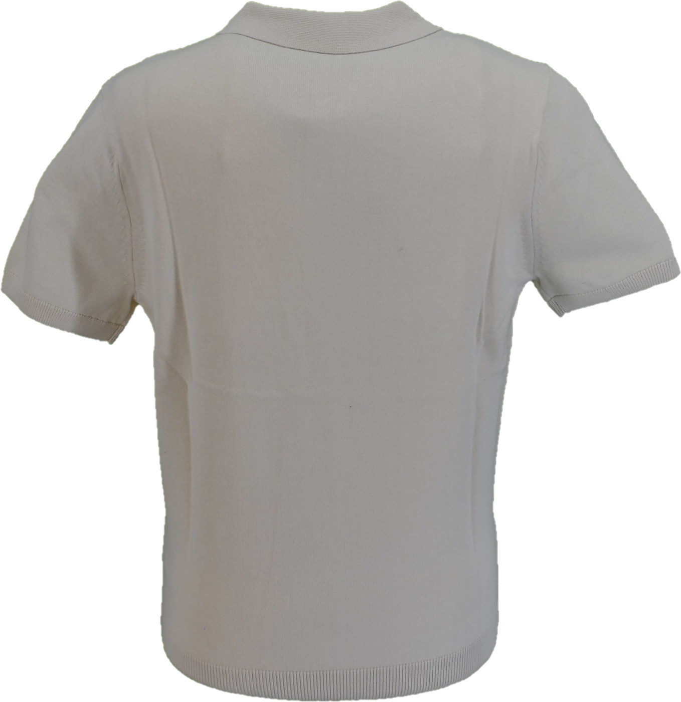 Gabicci Vintage hombre crema jackson polo de punto