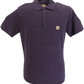 Gabicci Vintage Herre Grape Jackson Strikket Poloshirt