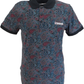 Lambretta Navy/Grape Brown Paisley Print Polo Shirts