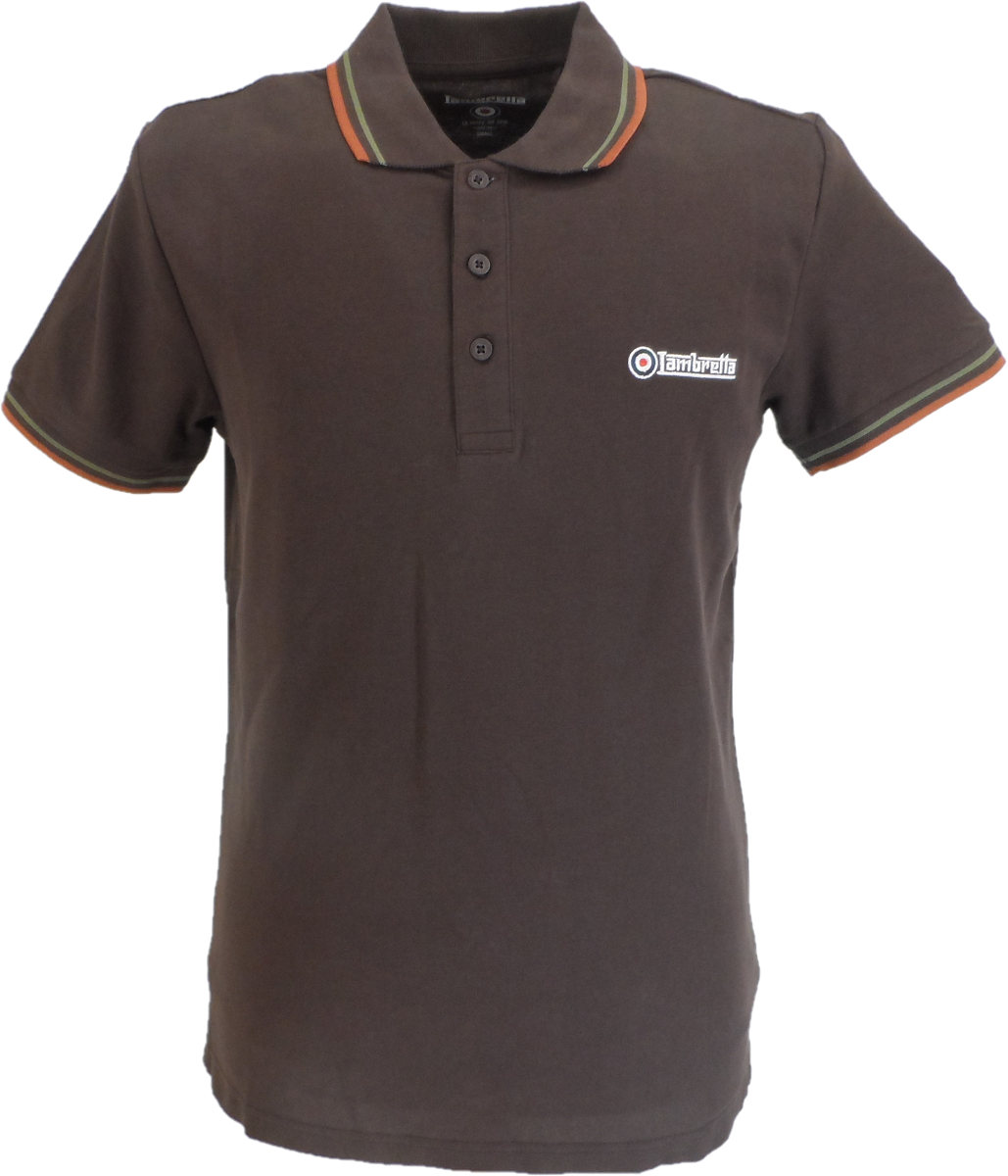 Lambretta 3 Shirt Pack Of Target Logo Polo Shirts All size Small