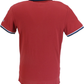 Lambretta Burgundy Retro Target Logo 100% Cotton Polo Shirts