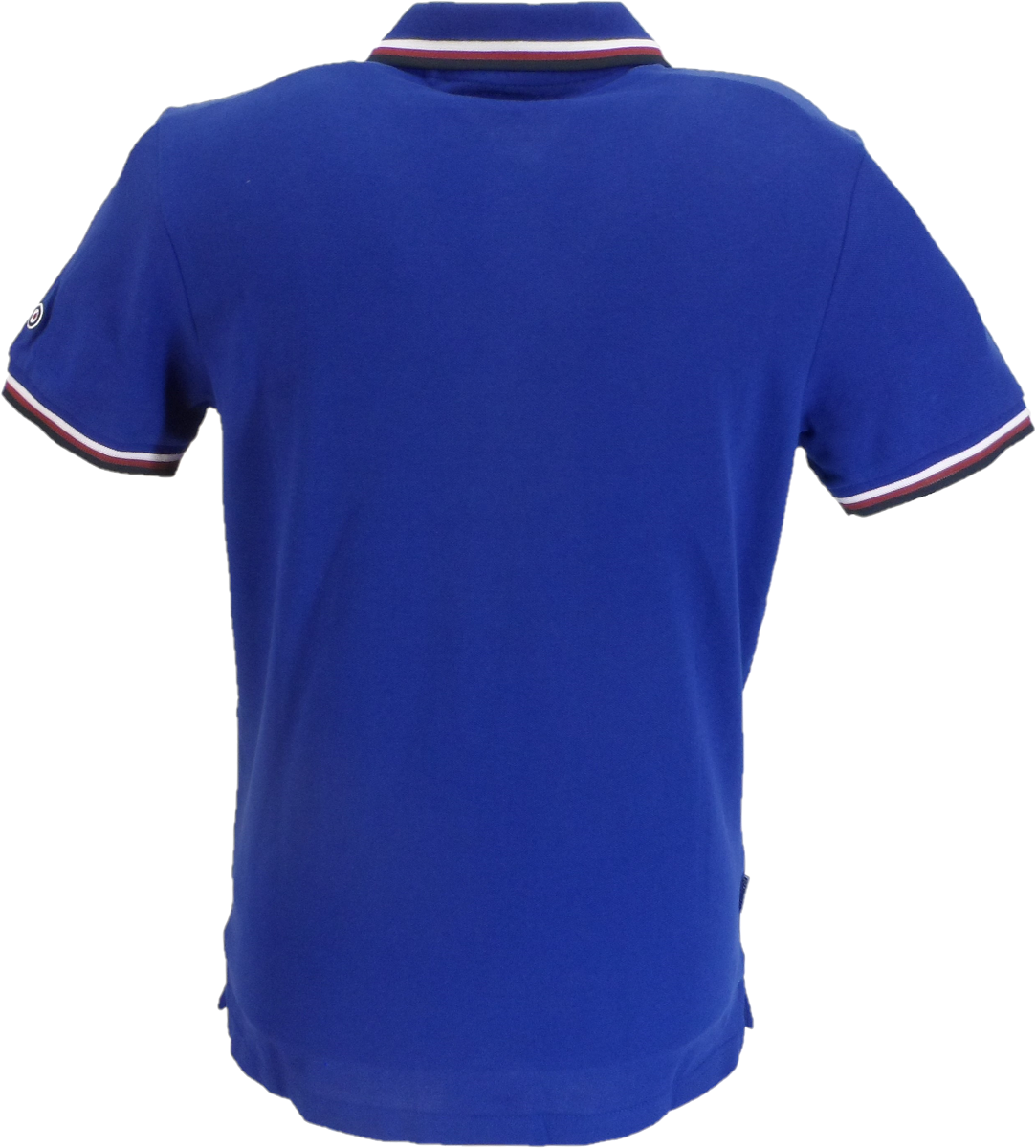 Lambretta Soda Blue Retro Target Logo 100% Cotton Polo Shirts
