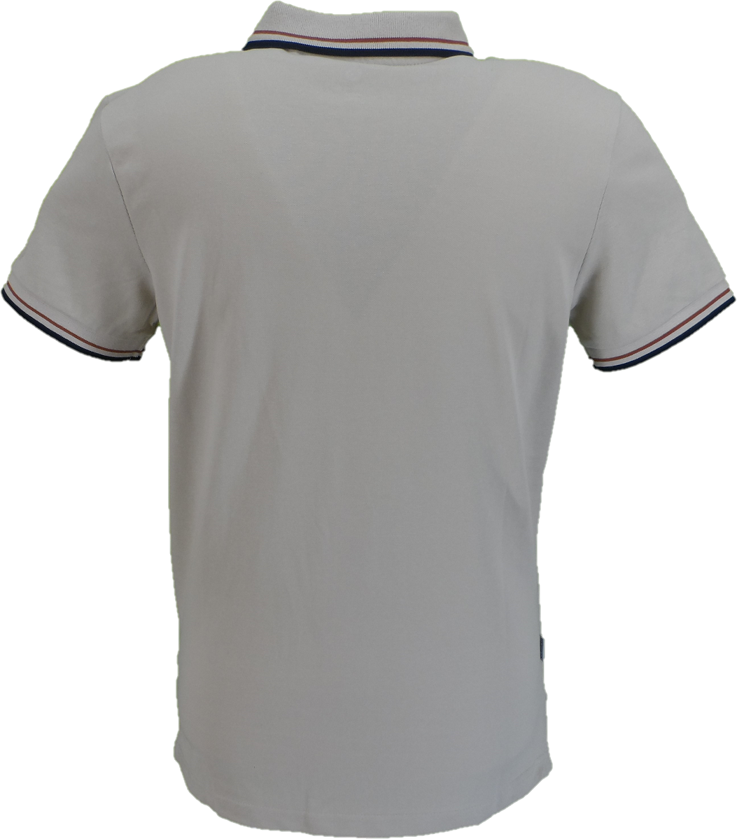 Lambretta Stone Retro Target Logo 100% Cotton Polo Shirts