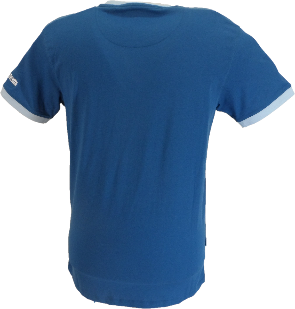 Lambretta Dark Blue Retro Target Ringer T-Shirt