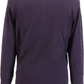 Gabicci Vintage Mens Lineker Grape Knitted Polo