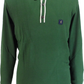 Gabicci Vintage Lineker Forest Green Knitted Polo