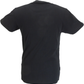 Lambretta Mens Black Two Tone Stripe Retro T Shirt