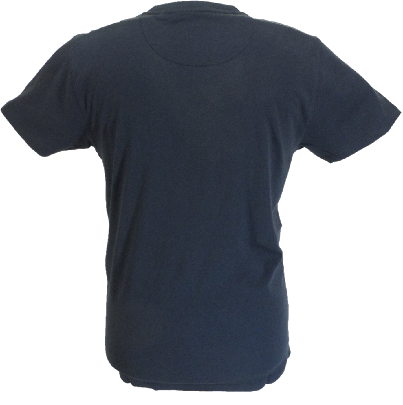 Lambretta Mens Navy Blue Embroidered Target T Shirt