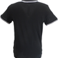 Lambretta Mens Black/White Houndstooth Polo Shirts