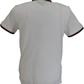 Lambretta White/Red/Navy/Iron Grey Retro Target Logo 100% Cotton Polo Shirts