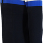 Trojan Mens Navy Blue Zip Up Stripe Cardigan