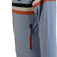 Trojan Mens Powder Blue Twin Stripe Track Tops
