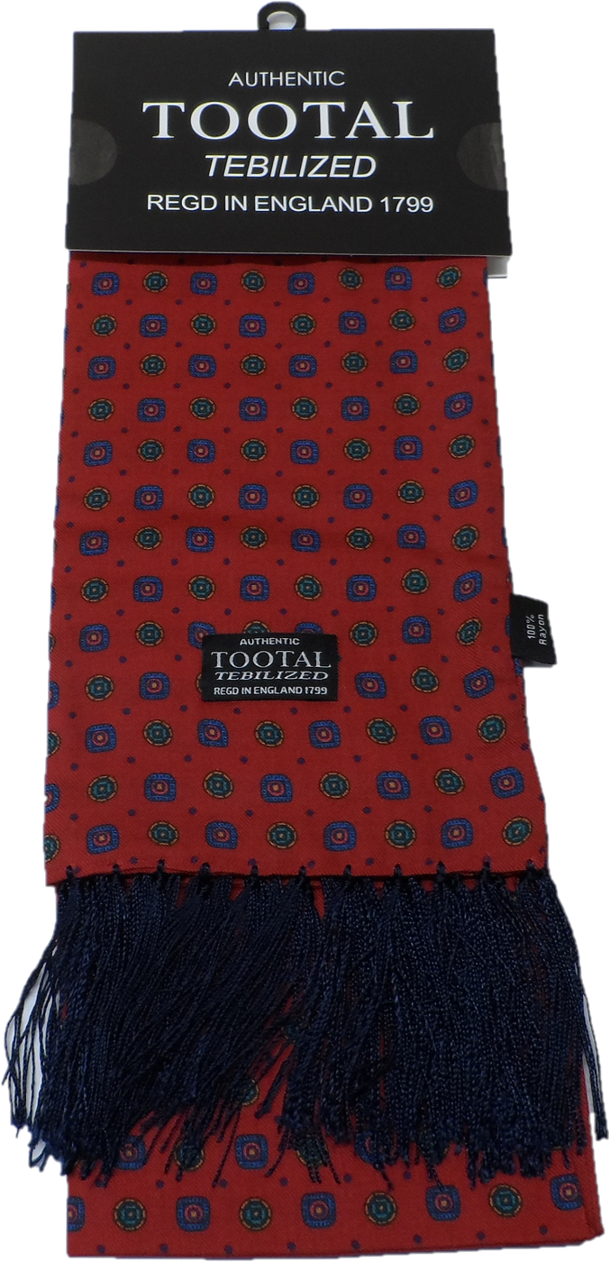 Tootal Mens Tebilized 100% Rayon Printed Scarf
