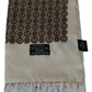 Tootal Mens Retro Geo Print 100% Silk Scarves