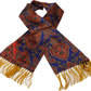 Tootal Mens Retro Paisley Print 100% Silk Scarves