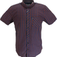 Ben Sherman Mens Sienna Signature House Check Short Sleeved Shirts