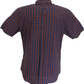 Ben Sherman Mens Sienna Signature House Check Short Sleeved Shirts