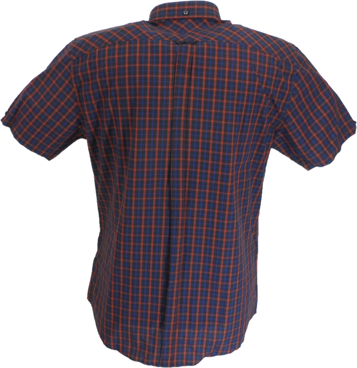 Ben Sherman Mens Sienna Signature House Check Short Sleeved Shirts