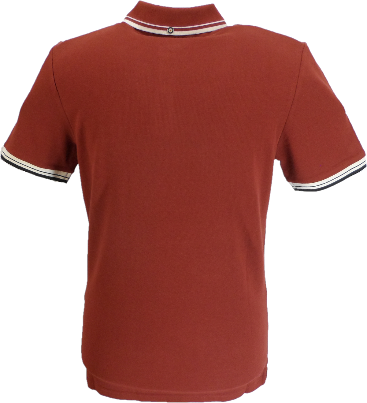 Ben Sherman Men's Sienna Red Signature 100% Cotton Polo Shirt