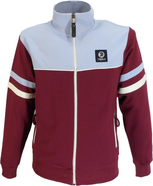 Trojan Mens Port/Sky Panel Track Tops