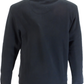 Trojan Mens Black Quarter Zip Trim Sweat Shirt